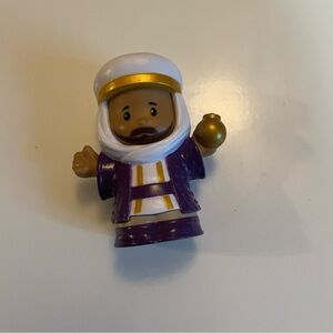 Little people figurine 3 kings present for Jesus Nativity